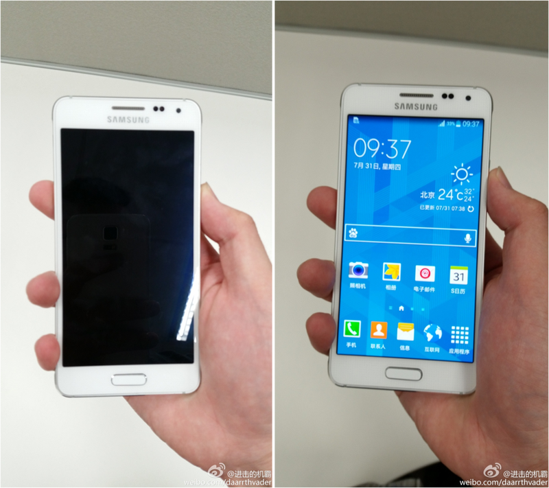 Illustration for article titled La respuesta de Samsung al iPhone 6 podría ser este Galaxy de metal